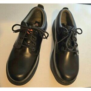 Dickies steel toed men's USA 9M Industrial / Work Shoes Black New out of Box